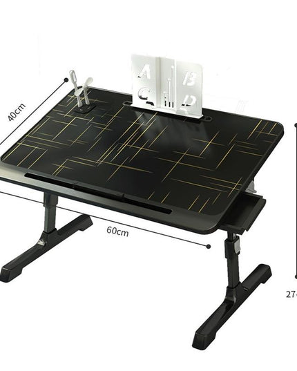 Foldable Bed Desk - Lifts For Easy Use-1915198126403227649