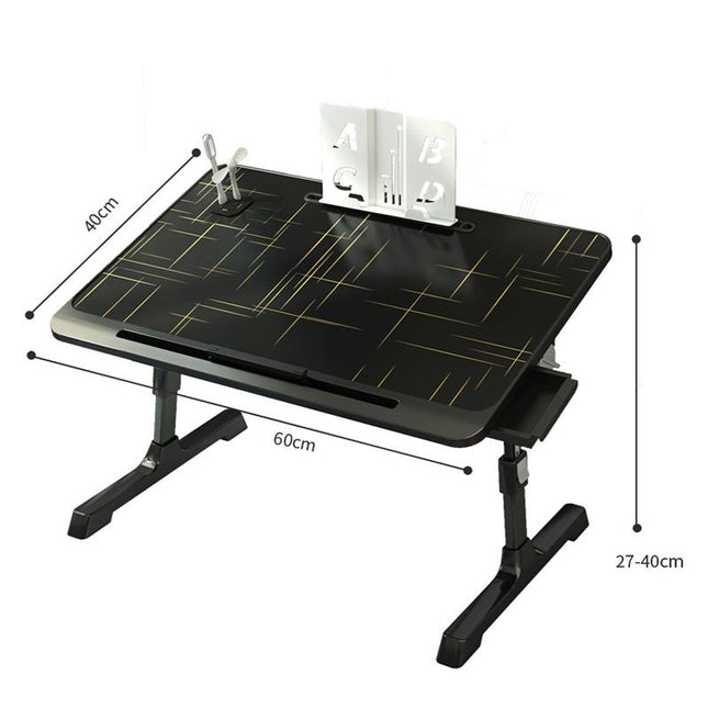 Foldable Bed Desk - Lifts For Easy Use-1915198126403227649