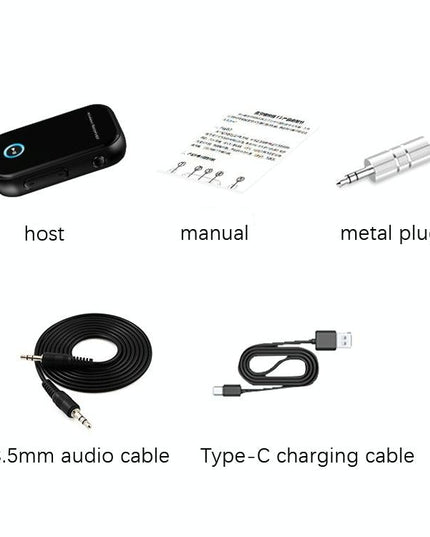 Wireless 3.5Mm Audio Receiver With Bluetooth 5.0-1915197671853920257
