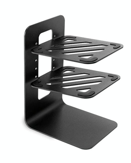 Double Layer Portable All-Aluminum Laptop Stand With Cooling Speaker-1915198134091386887