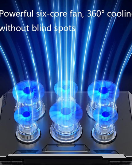 Light-Up Laptop Cooler - Rgb Effect-1922443422870933505