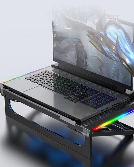 Light-Up Laptop Cooler - Rgb Effect-1922443422870933509