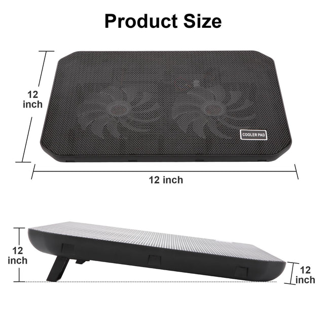 Nuoxi M10 Dual Usb Laptop Cooling Pad-1943465054510911490