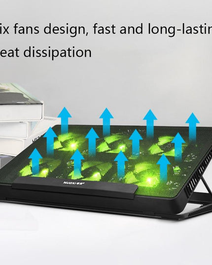 Mesh Laptop Cooling Stand - Metal Base-1915197124627271681
