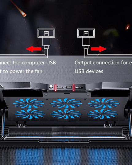 Portable Laptop Cooler - Foldable For Mac Q3-1915196841503363076