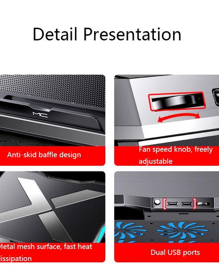 Portable Laptop Cooler - Foldable For Mac Q3-1915196841503363077