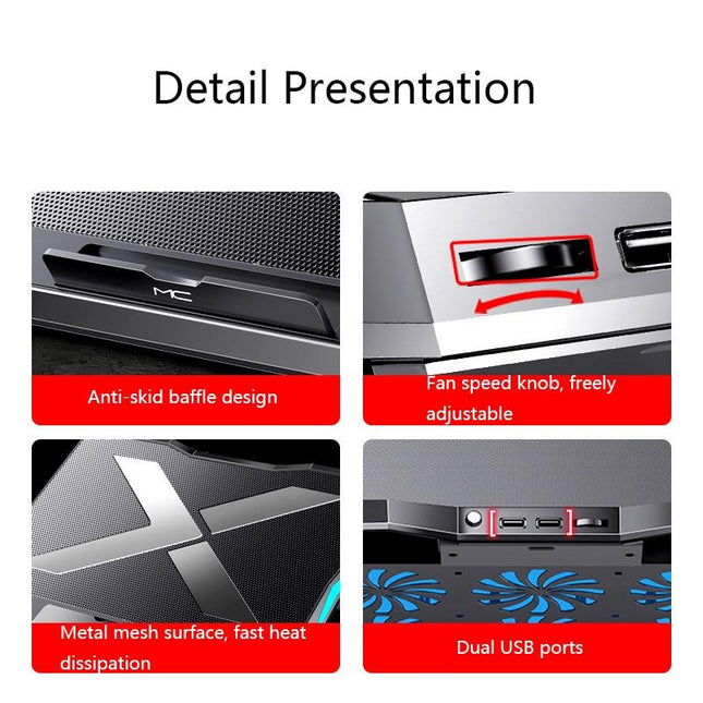 Portable Laptop Cooler - Foldable For Mac Q3-1915196841503363077