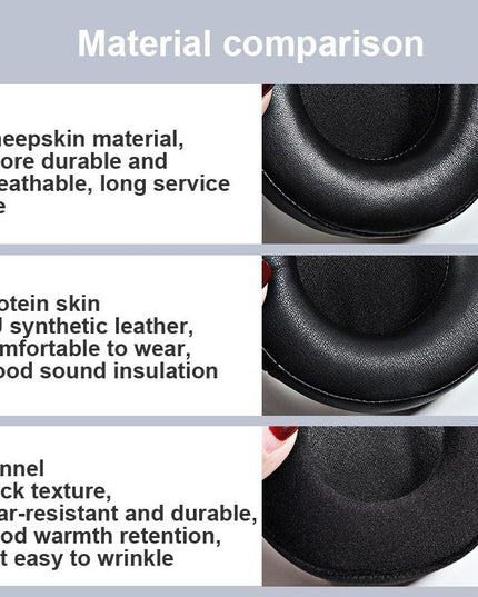 2-Pack Audio-Technica Earmuffs - Black Protein Skin-1915198300290682884