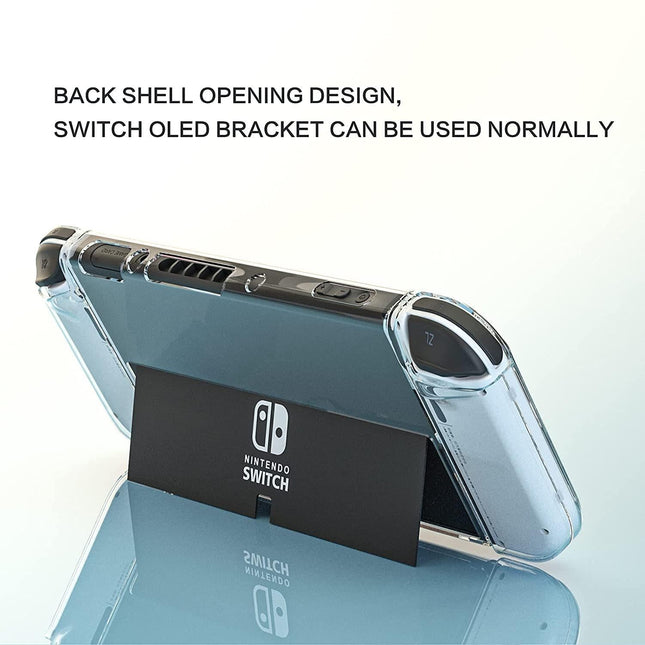 Switch Oled Bundle With Crystal Shell Remote Film And Storage Bag-1915197688891183106