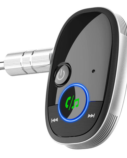Wireless Car Bluetooth Music Receiver - Black-1915196889184210951