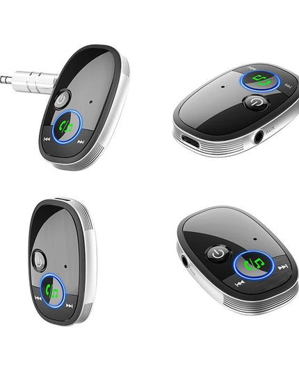 Wireless Car Bluetooth Music Receiver - Black-1915196889184210945