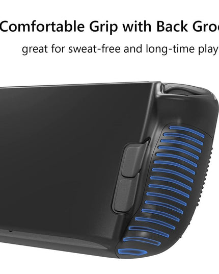 Anti-Slip Silicone Case For Steam Deck - Black-1915196875330424836