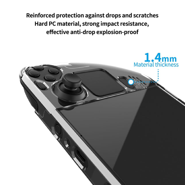 Crystal Hard Shell Case For Game Console - Split Design-1915197282245021699
