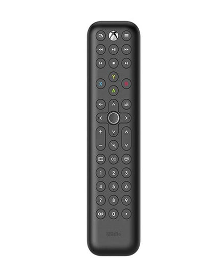 Long Backlit Media Remote For Xbox - Black-1915198345937293312