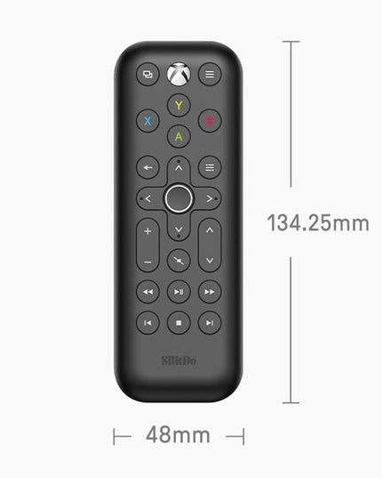 Xbox Backlit Media Remote - Short Version-1915196713187020801