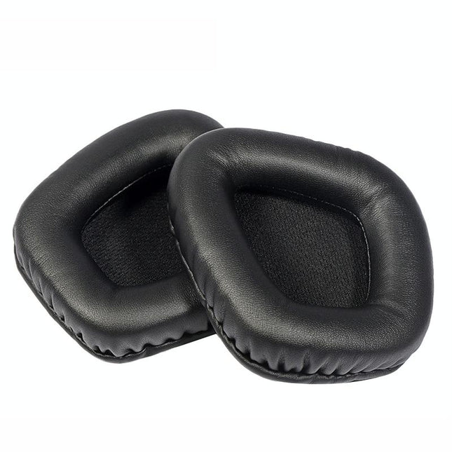 Black Protein Leather Earpads For Corsair Void Pro Elite - Set Of 2-1915198114625622021