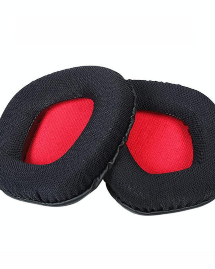 Pair Of Red Earpads For Corsair Void Pro Elite - Grid Bottom-1922443442651271173