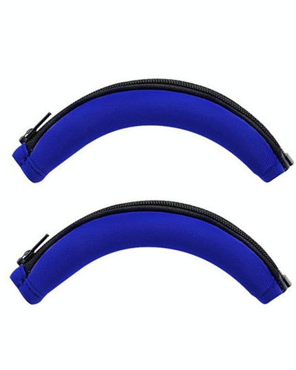 2-Pack Headset Earmuff Covers For Edifier W820Nb - Blue Headband-1915197177307729927