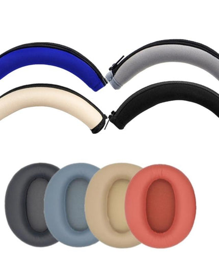 2-Pack Headset Earmuff Covers For Edifier W820Nb - Champagne Headband-1915197272115777537