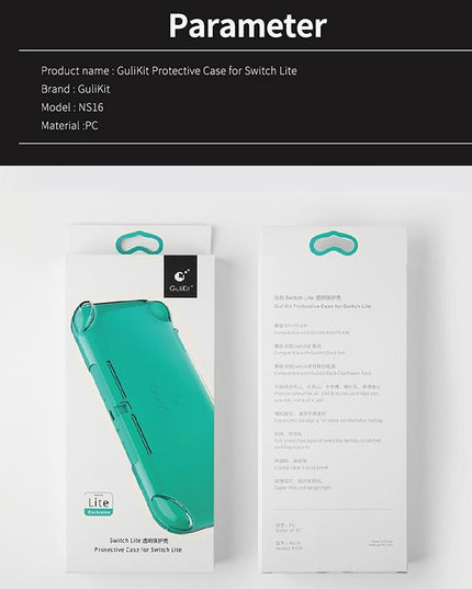 Protective Case For Nintendo Switch Lite - Clear-1915196851666161670