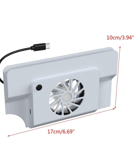 Oled Cooling Fan With Storage Slot For Switch - Compact Design-1915197555164188673