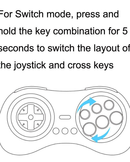 Wireless Gamepad For Nintendo Switch - M30 Mini 2.4G-1915197295301890053
