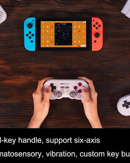 Light Gray Wireless Gamepad For Nintendo Switch-1915197131724034054