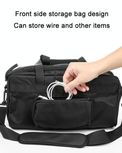 Double Zipper Speaker Storage Bag For Jbl Xtreme - Adjustable Black-1915196913938993155