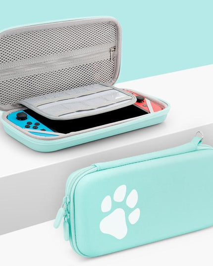 Switch Console Storage Bag With Cat Paw Design-1915198103602991111