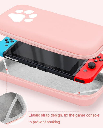 Switch Console Storage Bag With Cat Paw Design-1915198103602991106