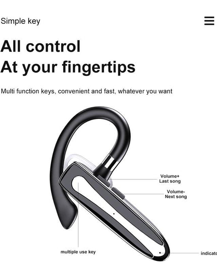 Wireless Hanging Ear Bluetooth Earphone - Business Model-1915197129362640899