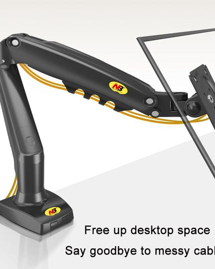 Adjustable Tv Monitor Bracket - Black 17-30 Inches-1915196877280776195