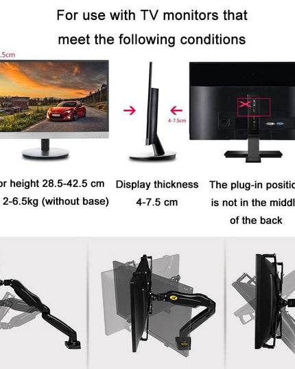 Computer Monitor Stand Accessories - Non-Hole Design-1915197289341784066