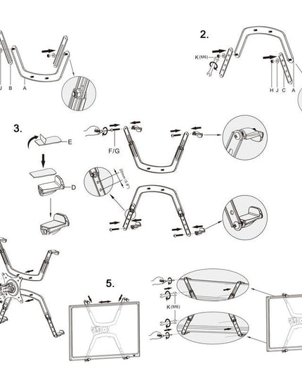 Computer Monitor Stand Accessories - Non-Hole Design-1915197289341784067