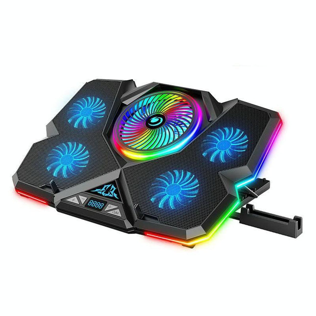 Usb Fan Cooler For Laptops - Touch Symphony Blue 5 Ports-1922443458346356736