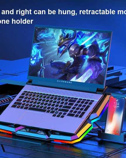 Usb Fan Cooler For Laptops - Touch Symphony Blue 5 Ports-1922443458346356740