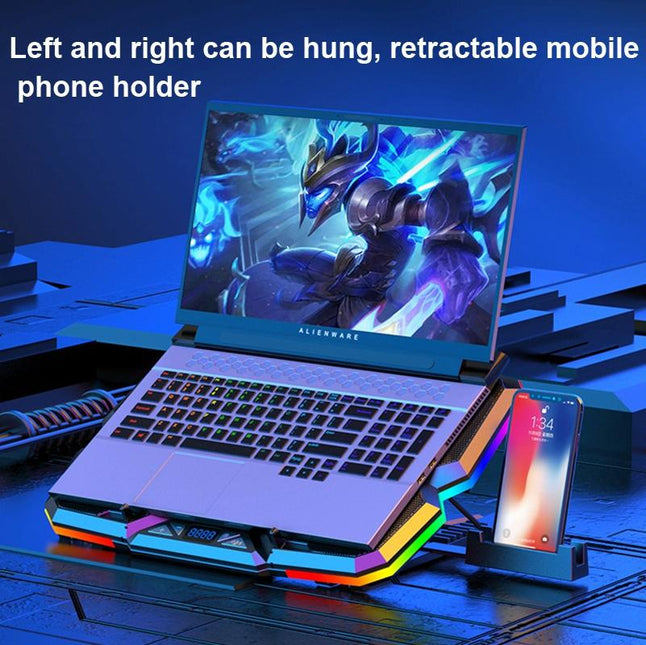 Usb Fan Cooler For Laptops - Touch Symphony Blue 5 Ports-1922443458346356740
