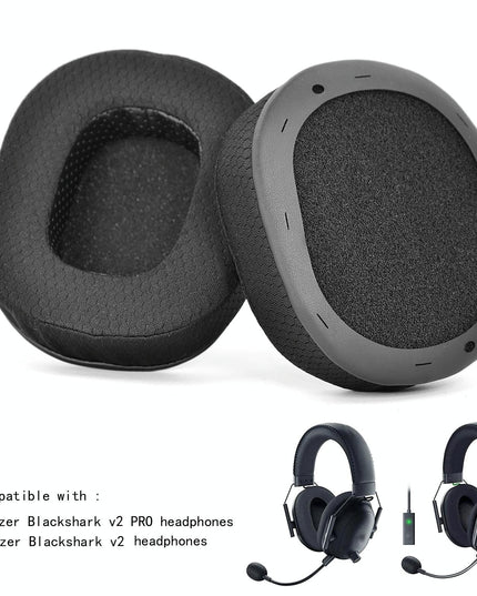 2-Pack Ear Pads For Razer Blackshark V2 / V2 Pro - Ice Sense Sponge Cover-1915197853039464451
