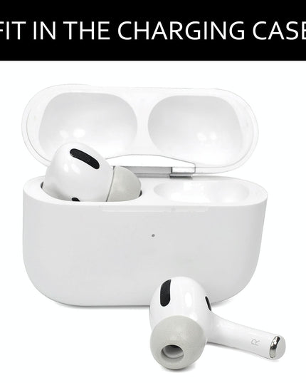 2-Pack Memory Foam Ear Tips For Tws Airpods Pro - Black Large-1915198291813994500