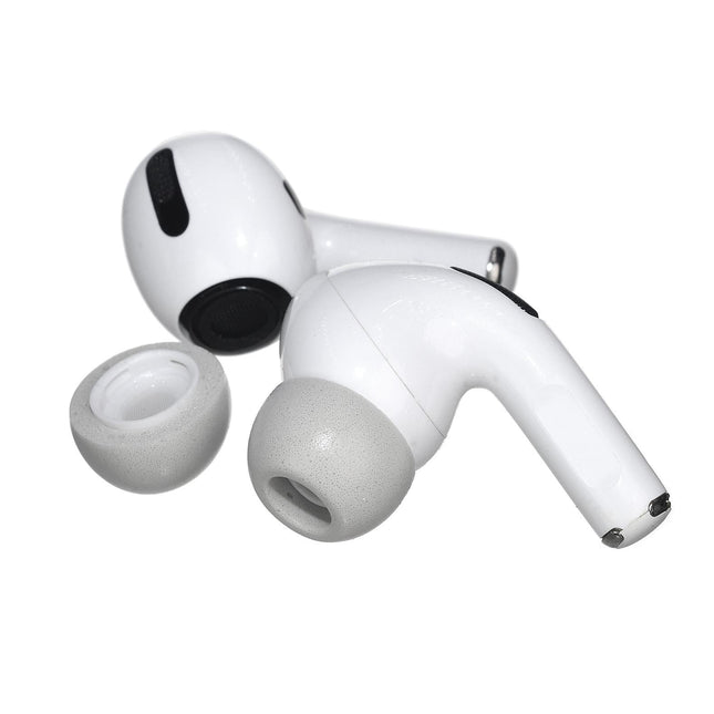 2-Pack Memory Foam Ear Tips For Tws Airpods Pro - Gray Large-1915197805874515973