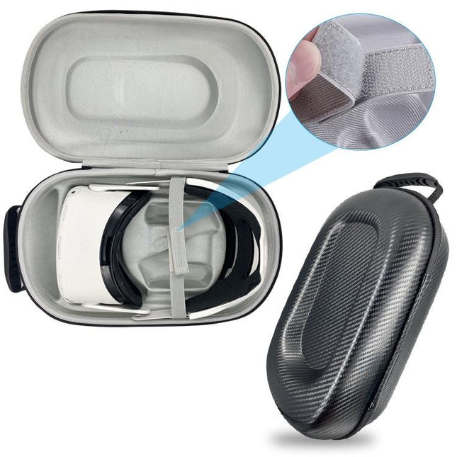 Carbon Fiber Vr Storage Bag For Meta Quest - Shockproof-1915196809005895685