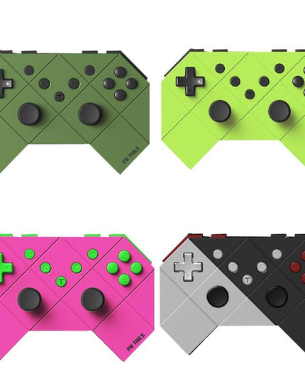 Silver Gamepad For Switch - Tooth-Shaped-1915197836417437697