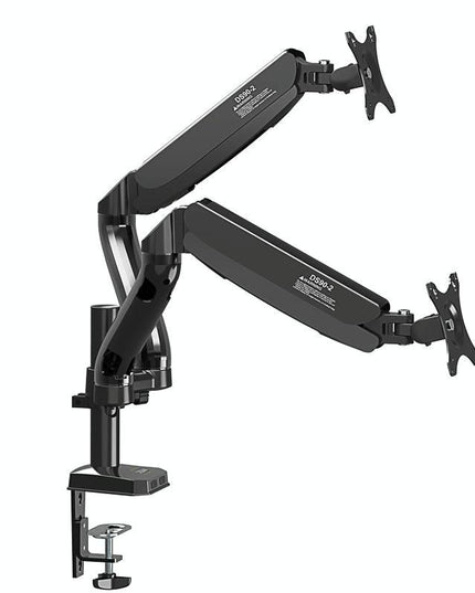 Double Screen Desktop Monitor Bracket - Air Pressure Lift-1915197296463712257