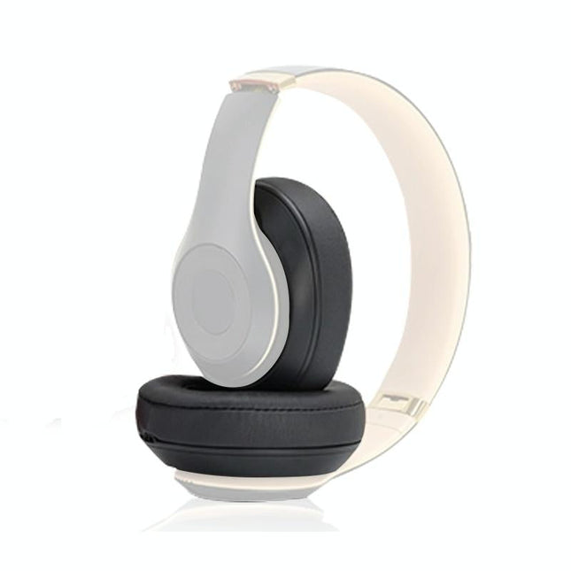 2-Pack Soft Leather Headphone Covers For Beats Studio 2 / 3 - White-1915198130593337349