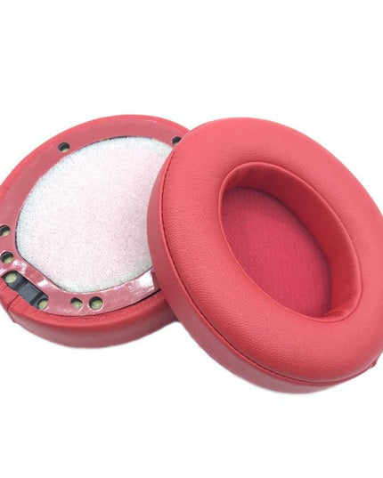 2-Pack Soft Leather Headphone Covers For Beats Studio 2 / 3 - Red-1915197819174653958