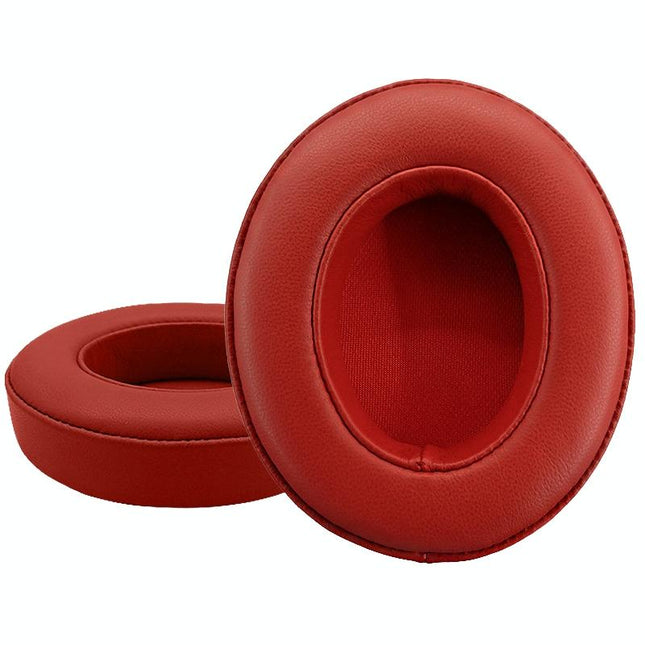 Breathable Leather Headphone Covers - 2 Pack For Beats Studio 2 / 3 - Red Sheepskin-1915197869904760832