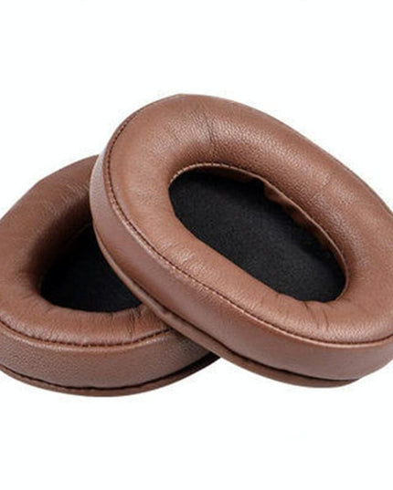 2-Pack Brown Lambskin Headset Earmuffs For Sony Mdr-7506 / V6 / 900St-1915197868302536709