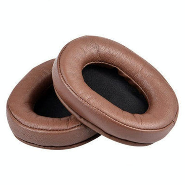 2-Pack Brown Lambskin Headset Earmuffs For Sony Mdr-7506 / V6 / 900St-1915197868302536709