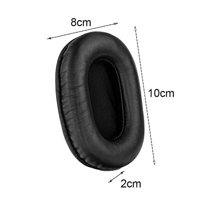 2-Pack Headset Earmuffs For Sony Mdr-7506 / V6 / 900St - Brown-1915197537418088450
