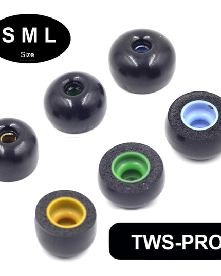 6-Pack Memory Foam Earplugs For Tws Wireless Headsets-1915197960132628481